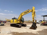 Side of used Excavator